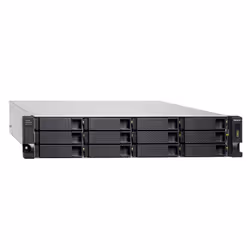 QNAP TL-R1200C-RP contenitore di unità di archiviazione Box esterno HDD/SSD Nero, Grigio 2.5/3.5" - Vista aggiuntiva 6