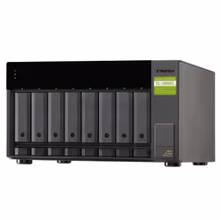 QNAP TL-D800C contenitore di unità di archiviazione Box esterno HDD/SSD Nero, Grigio 2.5/3.5" - Vista aggiuntiva 4
