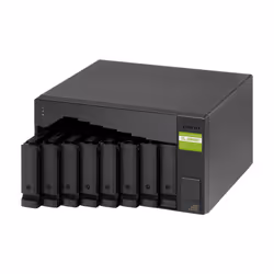QNAP TL-D800C contenitore di unità di archiviazione Box esterno HDD/SSD Nero, Grigio 2.5/3.5" - Vista aggiuntiva 7