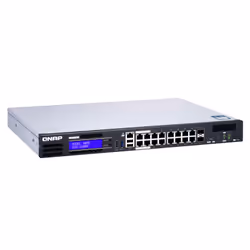 QNAP QGD-1600P Gestito Gigabit Ethernet (10/100/1000) Supporto Power over Ethernet (PoE) 1U Nero, Grigio - Vista aggiuntiva 6