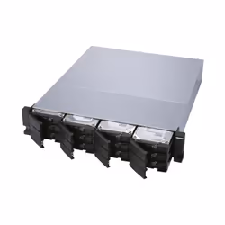 QNAP TL-R1200S-RP contenitore di unità di archiviazione Box esterno HDD/SSD Nero, Grigio 2.5/3.5" - Vista aggiuntiva 7