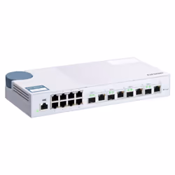QNAP QSW-M408-4C switch di rete Gestito L2 Gigabit Ethernet (10/100/1000) Bianco - Vista aggiuntiva 4