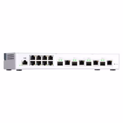 QNAP QSW-M408-4C switch di rete Gestito L2 Gigabit Ethernet (10/100/1000) Bianco - Vista aggiuntiva 5