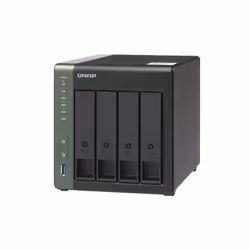 QNAP TS-431X3 NAS Tower Annapurna Labs Alpine AL-314 4 GB DDR3 0 TB QNAP Turbo System Nero - Vista aggiuntiva 8