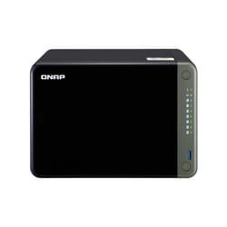 QNAP TS-653D NAS Tower Intel® Celeron® J4125 4 GB DDR4 0 TB QNAP Turbo System Nero