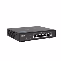 QNAP QSW-1105-5T switch di rete Non gestito Gigabit Ethernet (10/100/1000) Nero - Vista aggiuntiva 7