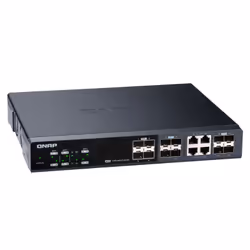 QNAP QSW-M1204-4C switch di rete Gestito 10G Ethernet (100/1000/10000) Nero - Vista aggiuntiva 8