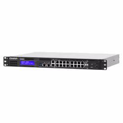 QNAP QGD-1602P Gestito L2 Gigabit Ethernet (10/100/1000) Supporto Power over Ethernet (PoE) 1U Nero, Grigio - Vista aggiuntiva 4