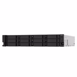 QNAP TS-1232PXU-RP NAS Armadio (2U) Annapurna Labs AL324 4 GB DDR4 0 TB QNAP QTS Nero - Vista aggiuntiva 4