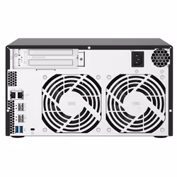 QNAP TS-832PX NAS Tower Annapurna Labs AL324 4 GB DDR4 0 TB QNAP Turbo System Alluminio, Nero - Vista aggiuntiva 6