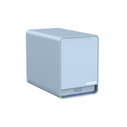 QNAP QMiroPlus-201W NAS Desktop Intel® Celeron® J4125 4 GB DDR4 0 TB QNAP Turbo System Blu - Vista aggiuntiva 7