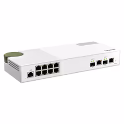 QNAP QSW-M2108-2C switch di rete Gestito L2 2.5G Ethernet (100/1000/2500) Grigio, Bianco - Vista aggiuntiva 5