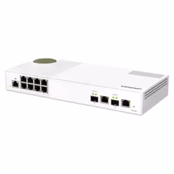 QNAP QSW-M2108-2C switch di rete Gestito L2 2.5G Ethernet (100/1000/2500) Grigio, Bianco - Vista aggiuntiva 6