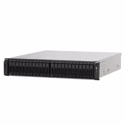 QNAP TS-h2490FU NAS Armadio (2U) EPYC 7232P 64 GB DDR4 0 TB QuTS hero Nero, Grigio - Vista aggiuntiva 5