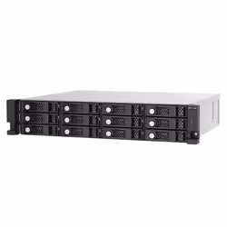 QNAP TL-R1220Sep-RP Box esterno HDD/SSD Nero, Grigio 2.5/3.5" - Vista aggiuntiva 7