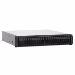 QNAP TS-h2490FU NAS Armadio (2U) EPYC 7302P 256 GB DDR4 0 TB QuTS hero Nero, Grigio - Vista aggiuntiva 3