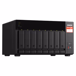 QNAP TS-873A NAS Tower Ryzen Embedded V1500B 8 GB DDR4 0 TB QNAP Turbo System Nero - Vista aggiuntiva 4