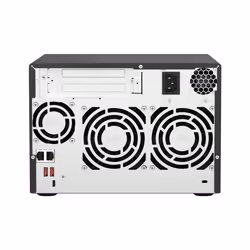 QNAP TS-673A NAS Tower Ryzen Embedded V1500B 8 GB DDR4 0 TB QNAP Turbo System Nero - Vista aggiuntiva 6