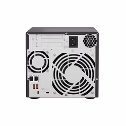 QNAP TS-473A NAS Tower Ryzen Embedded V1500B 8 GB DDR4 0 TB QNAP Turbo System Nero - Vista aggiuntiva 6