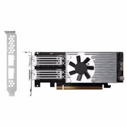 QNAP QXG-100G2SF-E810 scheda di rete e adattatore Interno Fibra 100000 Mbit/s - Vista aggiuntiva 7