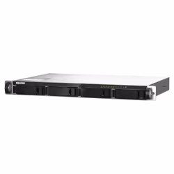 QNAP TS-435XEU NAS Rack (1U) Marvell CN9131 4 GB DDR4 0 TB QNAP QTS Nero, Grigio - Vista aggiuntiva 5