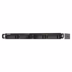 QNAP TS-435XEU NAS Rack (1U) Marvell CN9131 4 GB DDR4 0 TB QNAP QTS Nero, Grigio - Vista aggiuntiva 6