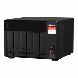QNAP TVS-675 NAS Tower ZhaoXin KaiXian KX-6000 KX-U6580 8 GB DDR4 0 TB QuTS hero Nero - Vista aggiuntiva 5
