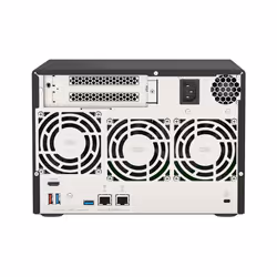 QNAP TVS-675 NAS Tower ZhaoXin KaiXian KX-6000 KX-U6580 8 GB DDR4 0 TB QuTS hero Nero - Vista aggiuntiva 6
