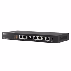 QNAP QSW-1108-8T switch di rete Non gestito 2.5G Ethernet (100/1000/2500) Nero - Vista aggiuntiva 4