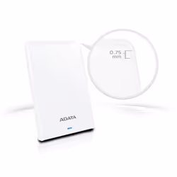 ADATA HV620S disco rigido esterno 2 TB 2.5" Micro-USB B 3.2 Gen 1 (3.1 Gen 1) Bianco - Vista aggiuntiva 7