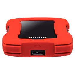 ADATA HD330 disco rigido esterno 1 TB 2.5" Micro-USB B 3.2 Gen 1 (3.1 Gen 1) Rosso - Vista aggiuntiva 4