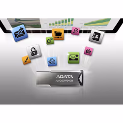ADATA UV250 unità flash USB 16 GB USB tipo A 2.0 Argento - Vista aggiuntiva 5