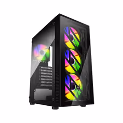 FSP CMT192, Midi Tower, PC, Nero, ATX, micro ATX, Mini-ITX, SPCC, Vetro temperato, Multi