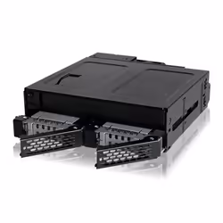 Icy Dock MB602SPO-B pannello drive bay Nero - Vista aggiuntiva 4