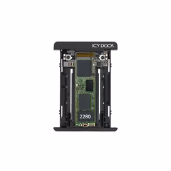 Icy Dock MB705M2P-B contenitore di unità di archiviazione Box esterno SSD Nero M.2 - Vista aggiuntiva 5