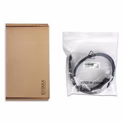 Icy Dock MB406L-B cavo Serial Attached SCSI (SAS) 0,5 m Nero - Vista aggiuntiva 3