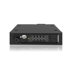 Icy Dock MB491V5K-B contenitore di unità di archiviazione Box esterno SSD Nero 2.5"