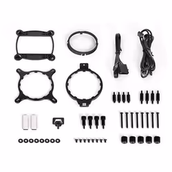 Thermaltake Floe DX RGB 360 TT Premium Edition Processore Raffreddatore di liquidi tutto in uno 14 cm Nero 1 pz - Vista aggiuntiva 5