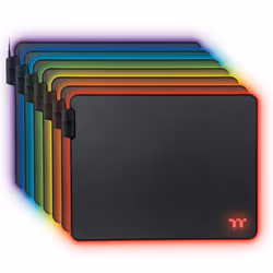 Thermaltake GMP-LVT-RGBHMS-01 tappetino per mouse Tappetino per mouse per gioco da computer Nero - Vista aggiuntiva 5