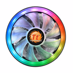 Thermaltake UX100 ARGB Lighting Processore Refrigeratore 12 cm Nero - Vista aggiuntiva 4