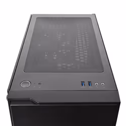 Thermaltake H100 TG Midi Tower Nero - Vista aggiuntiva 5