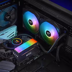 Thermaltake Floe RC240 Raffreddatore di liquidi tutto in uno Nero - Vista aggiuntiva 6
