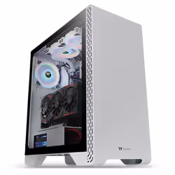 Thermaltake S300 TG Snow Midi Tower Bianco - Vista aggiuntiva 2