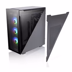 Thermaltake Divider 500 TG ARGB Midi Tower Nero - Vista aggiuntiva 4