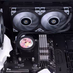 Thermaltake CL-W322-PL12GM-A sistema di raffreddamento per computer Processore Raffreddatore di liquidi tutto in uno - Vista aggiuntiva 6