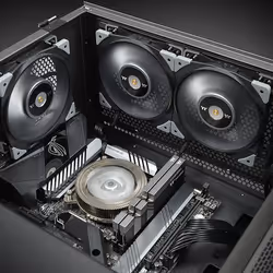 Thermaltake TOUGHFAN 12 Case per computer Ventilatore 12 cm Nero, Grigio 1 pz - Vista aggiuntiva 5