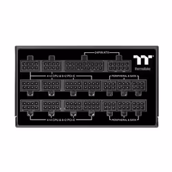 Thermaltake PS-TPD-1550FNFATE-1 alimentatore per computer 1550 W 24-pin ATX ATX Nero - Vista aggiuntiva 5
