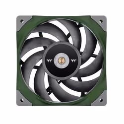 Thermaltake Toughfan 12 Racing Green High Static Pressure Radiator Fan, Ventilatore, 12 cm, 500 Giri/min, 2000 Giri/min, Verd ...