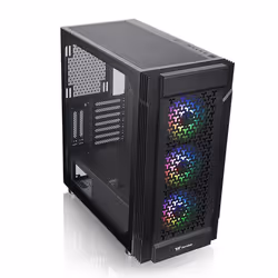 Thermaltake Versa T27 TG ARGB Midi Tower Nero - Vista aggiuntiva 5