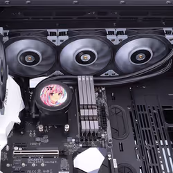 Thermaltake TOUGHLIQUID Ultra 360 Processore Raffreddatore di liquidi tutto in uno 12 cm Nero, Grigio 1 pz - Vista aggiuntiva 5